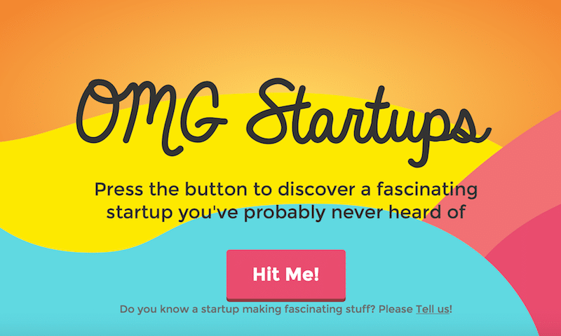 موقع OMG Startups لاستكشاف شركات ناشئة مميزة