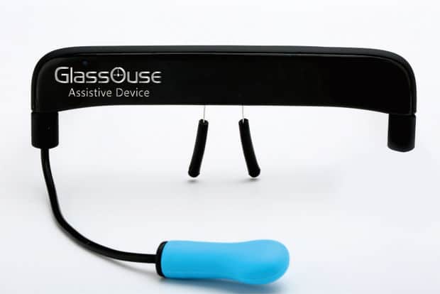 GlassOuse .. نظارة توضع على الرأس وتستخدم بديلا عن الفأرة