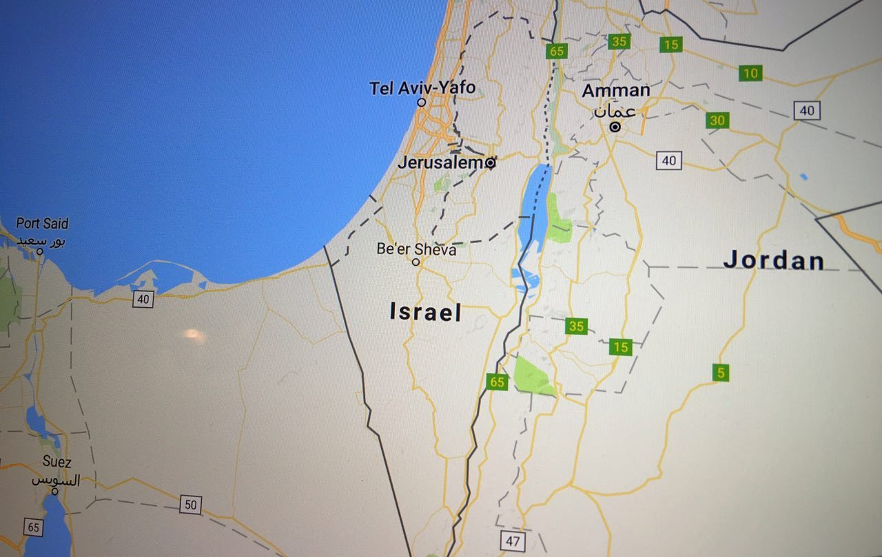 جوجل تفسر سبب عدم وجود اسم دولة فلسطين على خرائطها