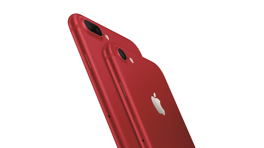 آبل تعلن عن نسخة باللون الأحمر من هواتف آيفون 7 لدعم مكافحة مرض الأيدز