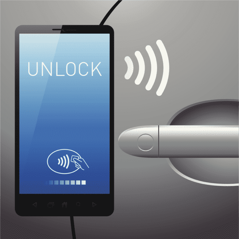 يمكنك قفل السيارة وإلغاء قفلها وتشغيلها باستخدام هاتفك الذكي