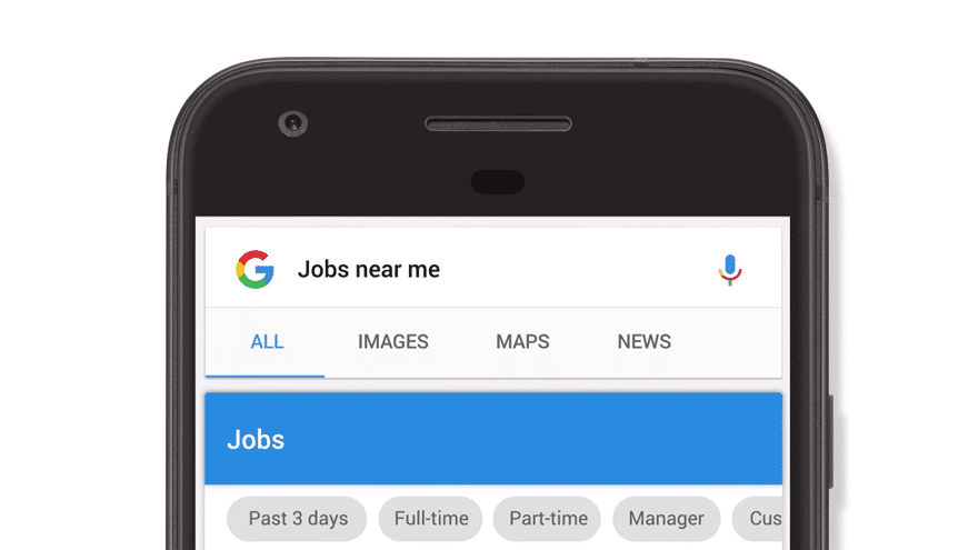 جوجل تبدأ دعم البحث عن الوظائف عبر محرك البحث خاصتها