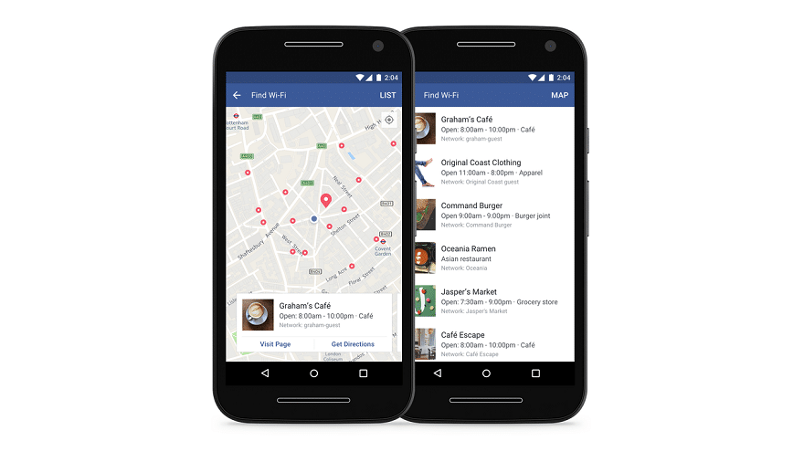فيسبوك تتيح ميزة "البحث عن واي فاي" لجميع مستخدميها حول العالم