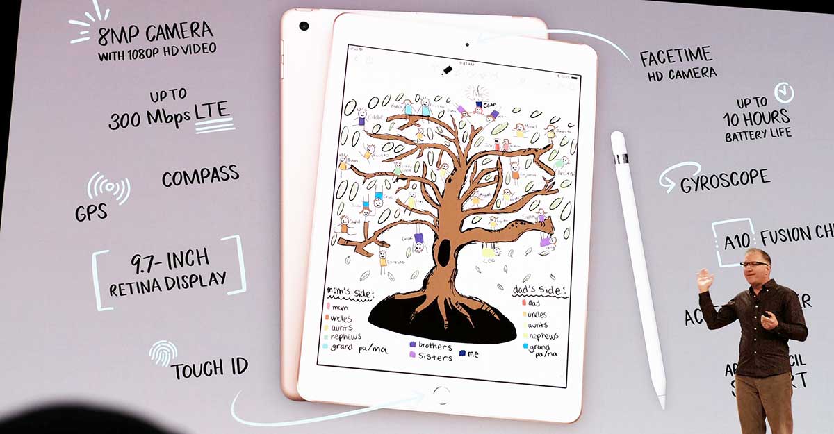 نسخة مُحدثة من iPad تدعم قلم آبل