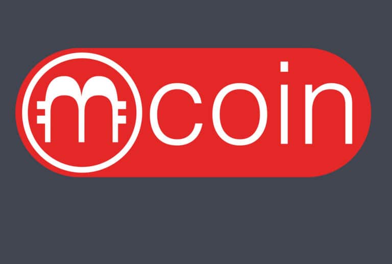شعار العملة الرقمية mcoin