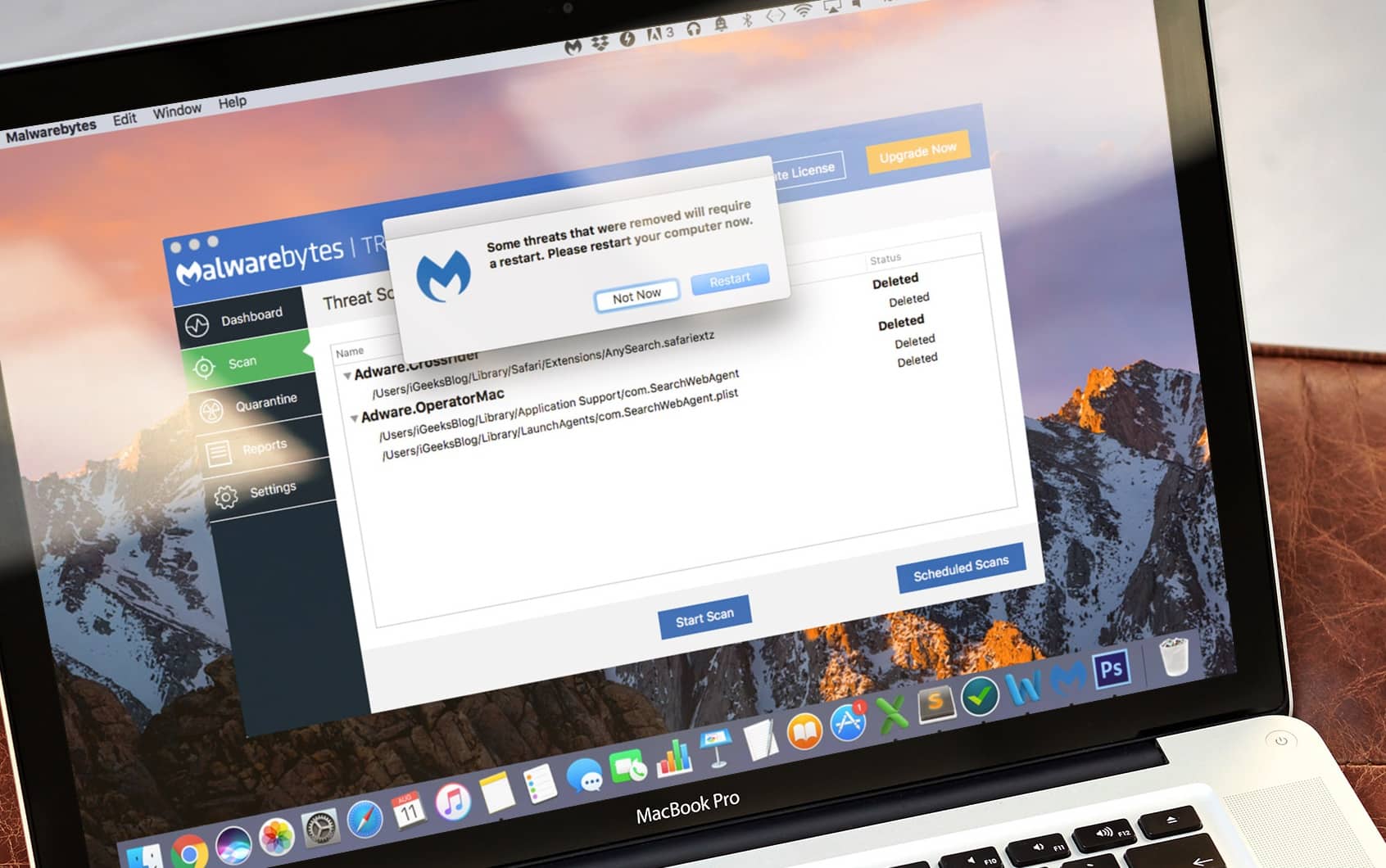 كيفية إزالة فيروس Mac Auto Fixer من على أجهزة ماك ؟