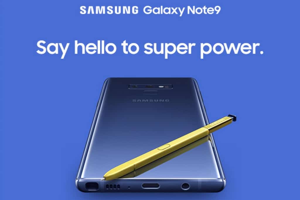 سامسونج تكشف بالخطأ عن هاتفها المنتظر Galaxy Note 9