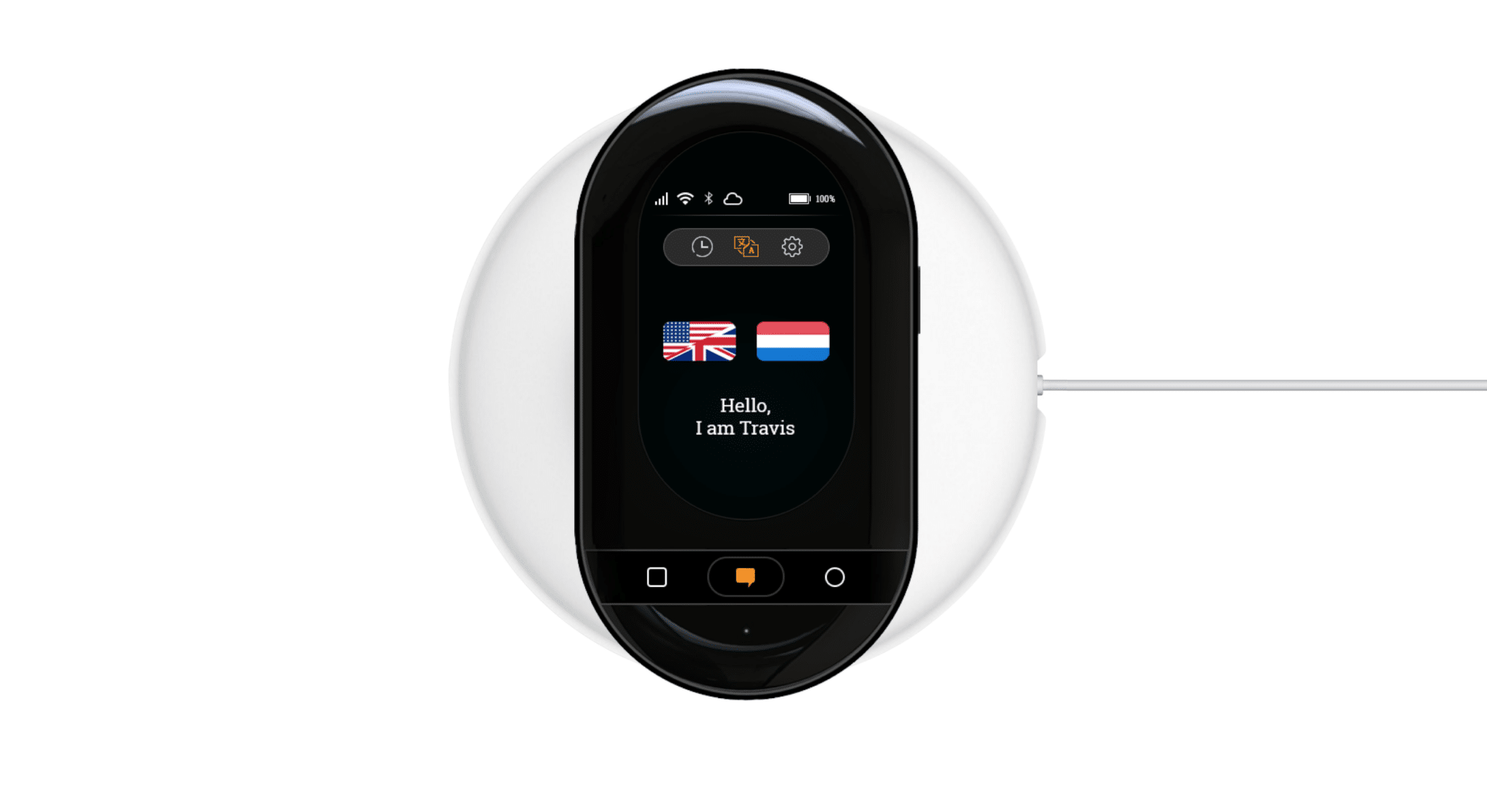جهاز Travis Touch يساعدك على التواصل بأكثر من 105 لغة