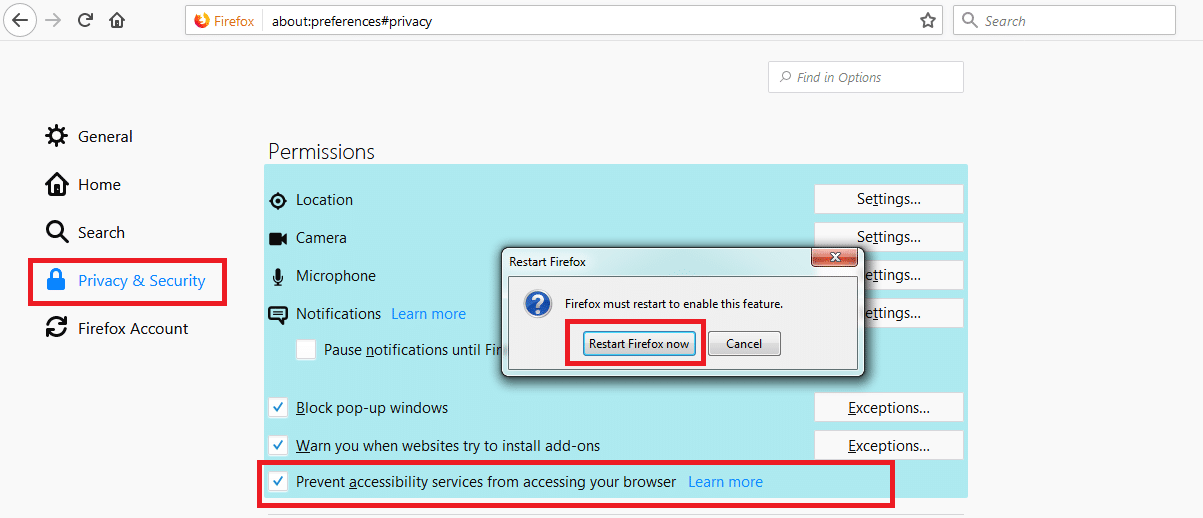 كيفية منع مواقع الويب من الوصول إلى بياناتك الخاصة عند استخدام متصفح فايرفوكس