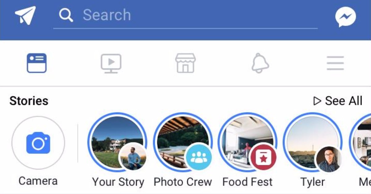 فيسبوك تختبر إمكانية تصفح منشورات "آخر الأخبار" مثل "القصص"