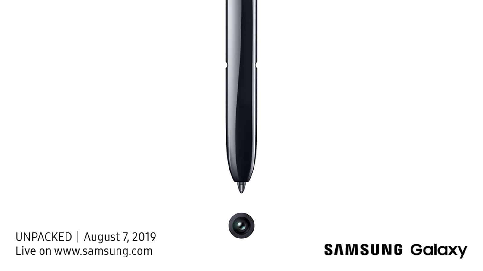 سامسونج تشوق لحدث Galaxy Note 10 في 7 أغسطس