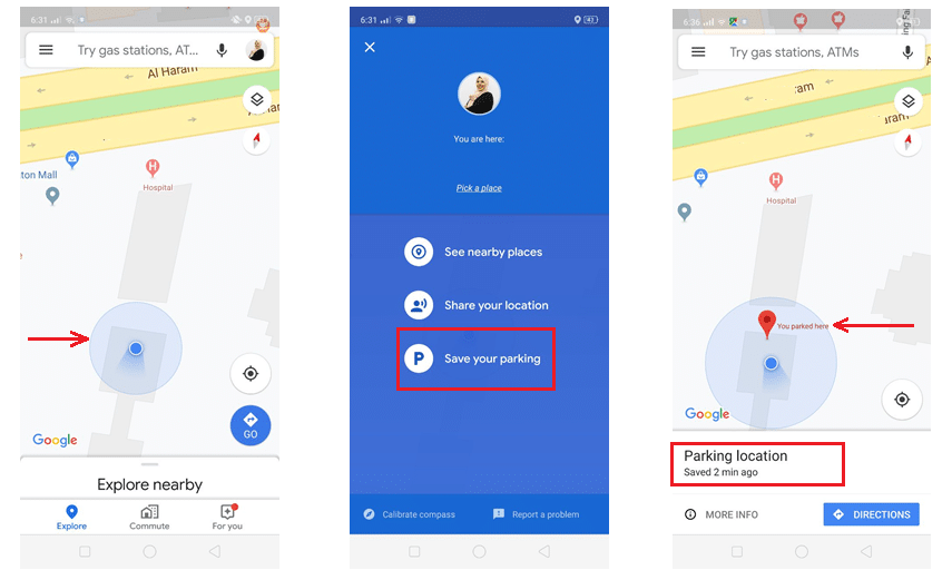 كيفية استخدام خرائط جوجل لتذكيرك بمكان ركن سيارتك