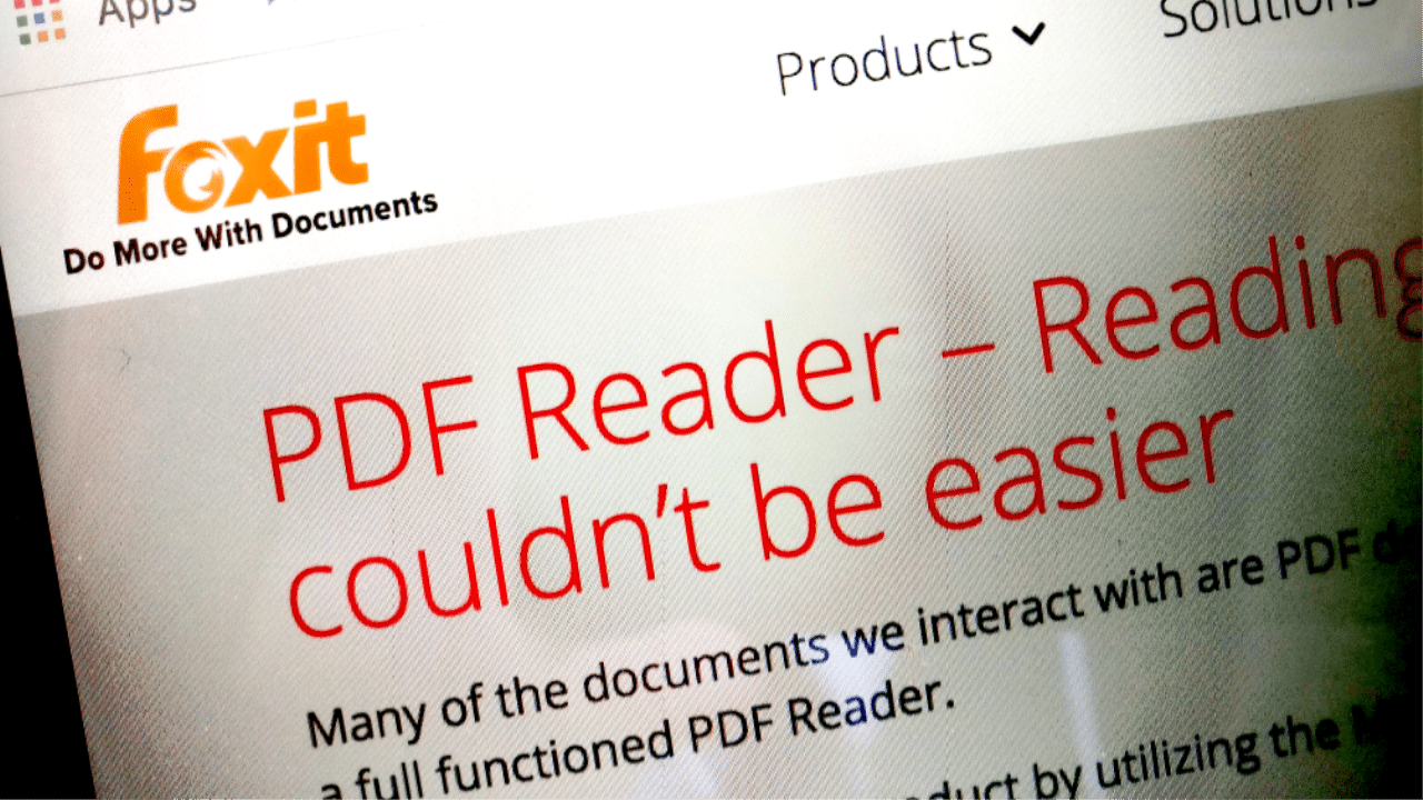 مطور تطبيق Foxit PDF Reader يعلن عن خرق أمني
