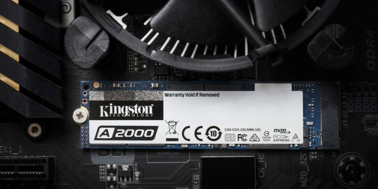 كينغستون تطرح الجيل التالي من أقراص A2000 NVMe PCIe