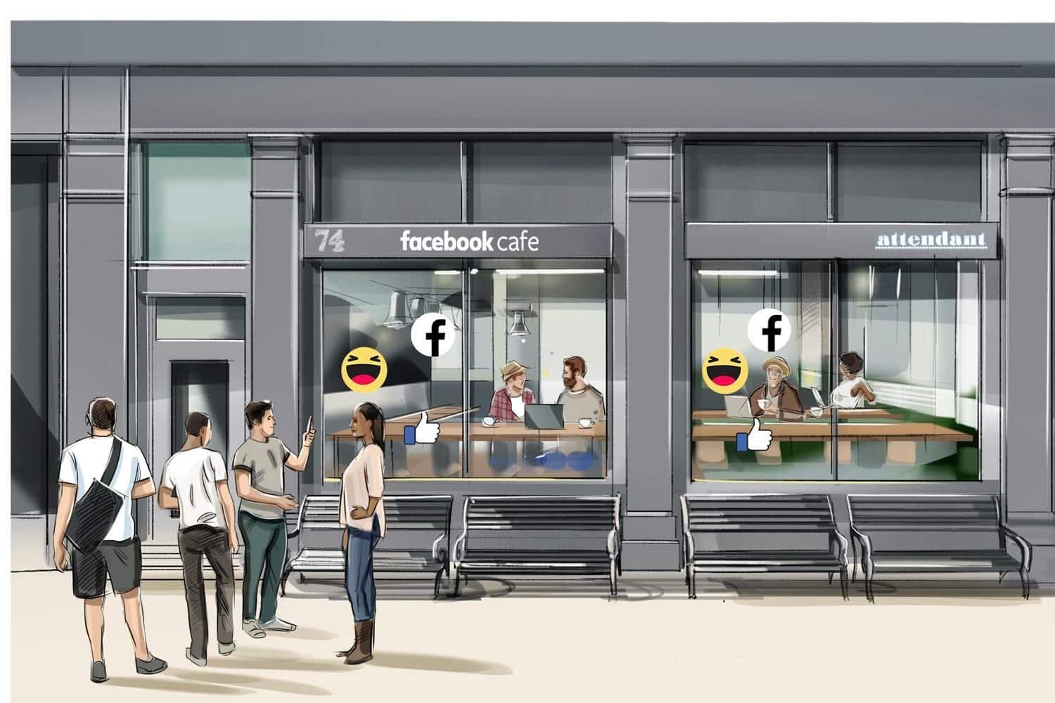 فيسبوك تفتح مقهى منبثق يشجع على فحص الخصوصية