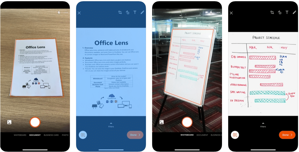 تطبيق مايكروسوفت Office Lens