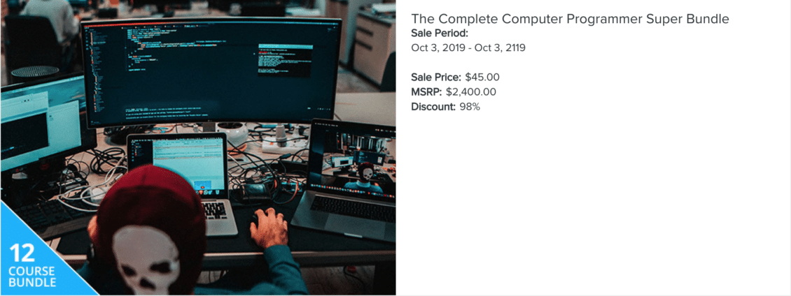 The Complete Computer Programmer Super Bundle