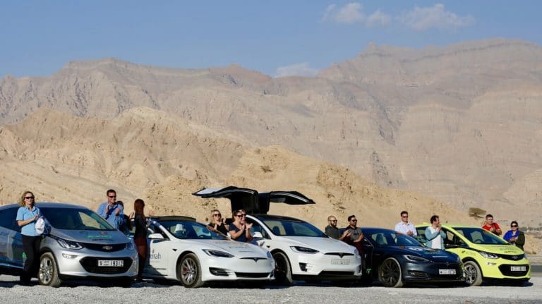 الإمارات تستعد لاستضافة أكبر رحلة للسيارات الكهربائية في العالم