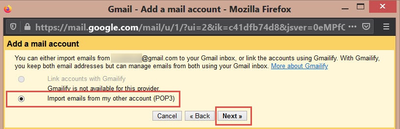 كيفية نقل رسائل بريد جي ميل من حساب إلى أخر