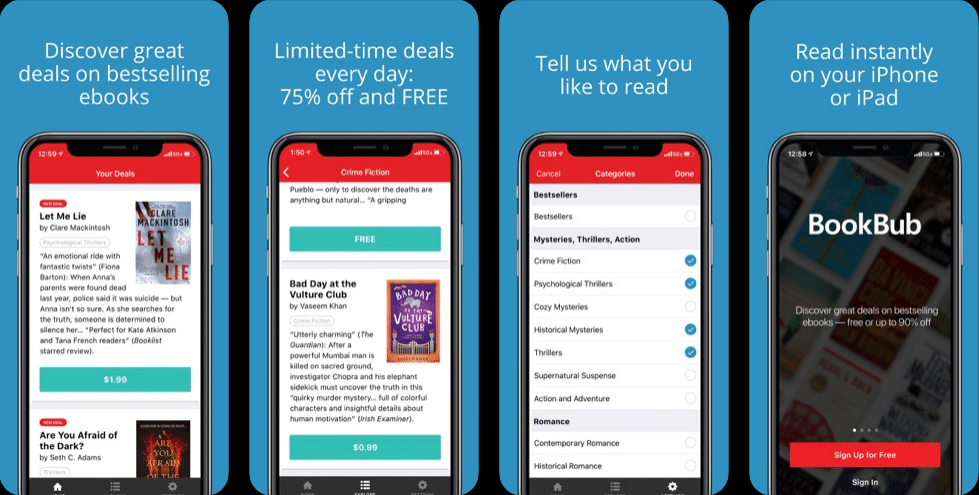 5 من أبرز تطبيقات الكتب الالكترونية المجانية لأجهزة iOS