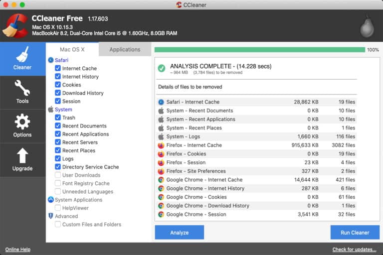 download the new version for mac CCleaner Professional 6.14.10584