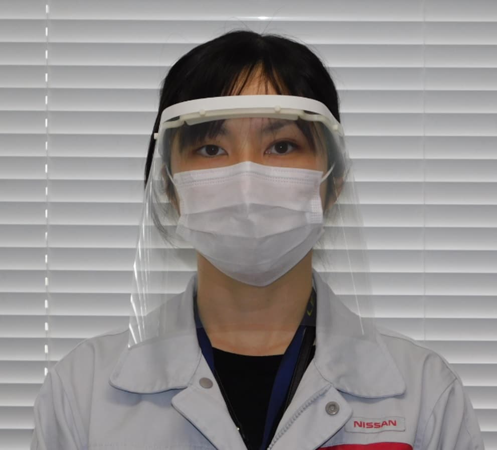 صورة نيسان تصنع أقنعة وجه للعاملين في مجال الرعاية الصحية في اليابان