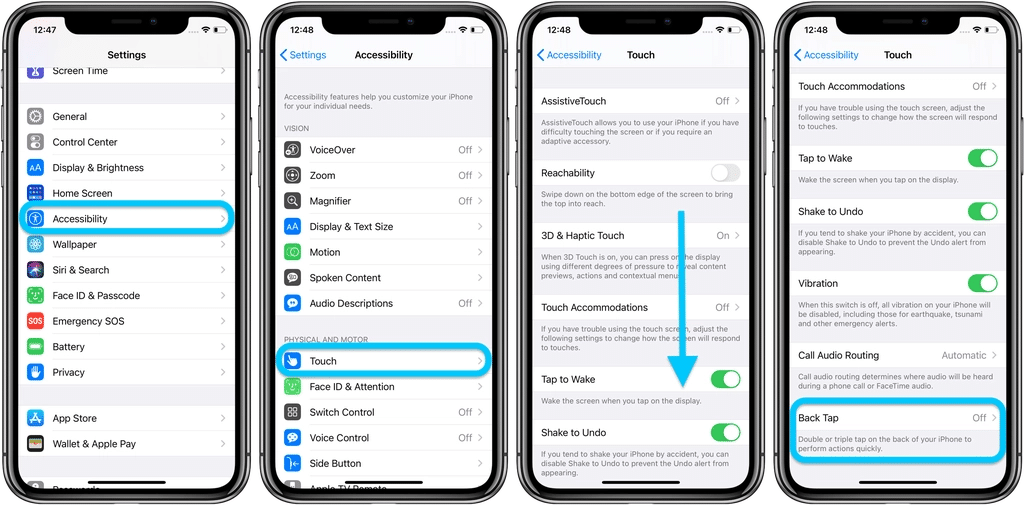 iOS 14 يجعل آيفون يستجيب للنقرات على الجزء الخلفي.. إليك كيفية استخدام الميزة