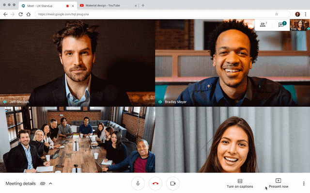 4 ميزات في Google Meet تساعدك على إجراء مكالمات فيديو احترافية