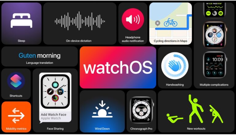 أبرز 5 ميزات جديدة في نظام التشغيل WatchOS 7 من آبل