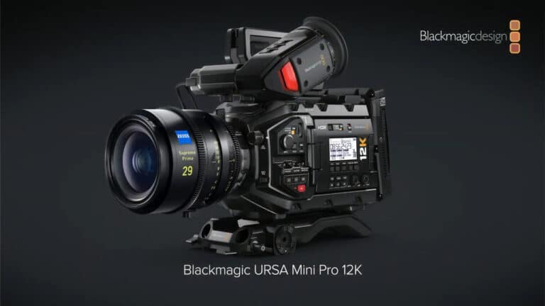 Blackmagic تعلن عن كاميرا فيديو بدقة 12K