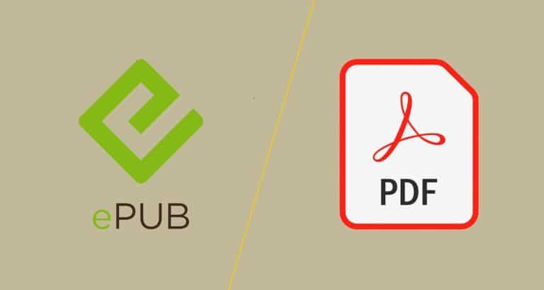 ما الفرق بين صيغتي PDF و EPUB وأيهما الأنسب للكتب الإلكترونية؟