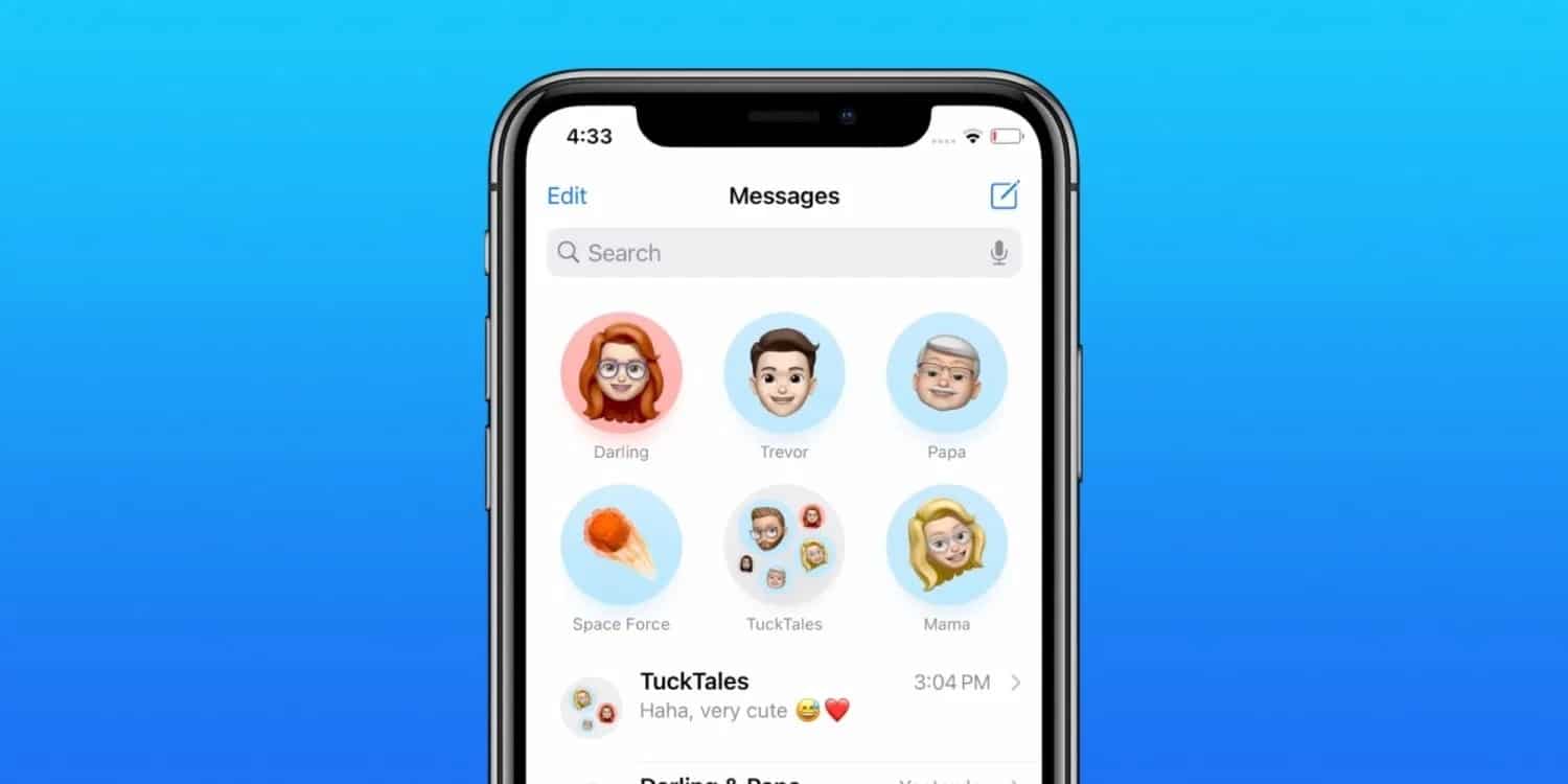 كيفية تثبيت المحادثات النصية في تطبيق الرسائل في iOS 14