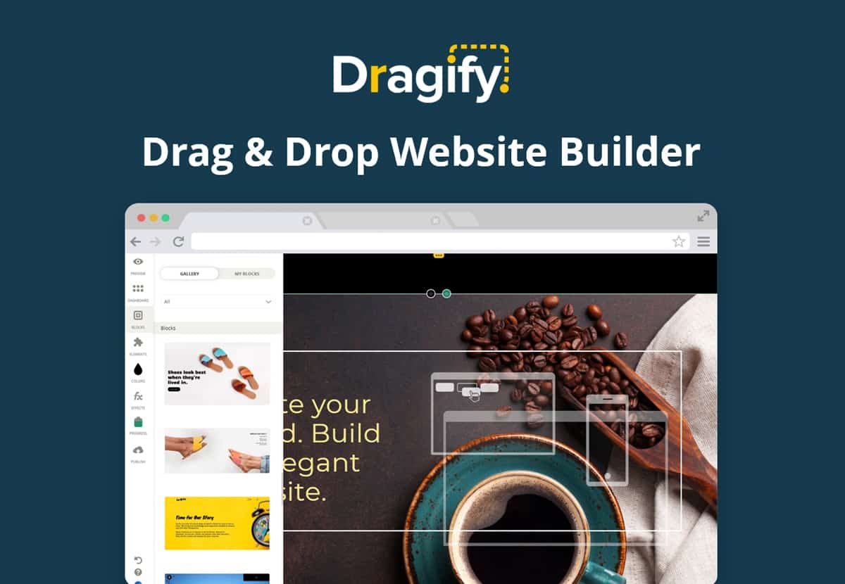 صفقة اليوم.. اشترك في منصة Dragify لتصميم مواقع الويب مع خصم 66%