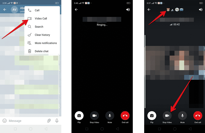 كيفية استخدام ميزة مكالمات الفيديو الجديدة في تطبيق تيليجرام