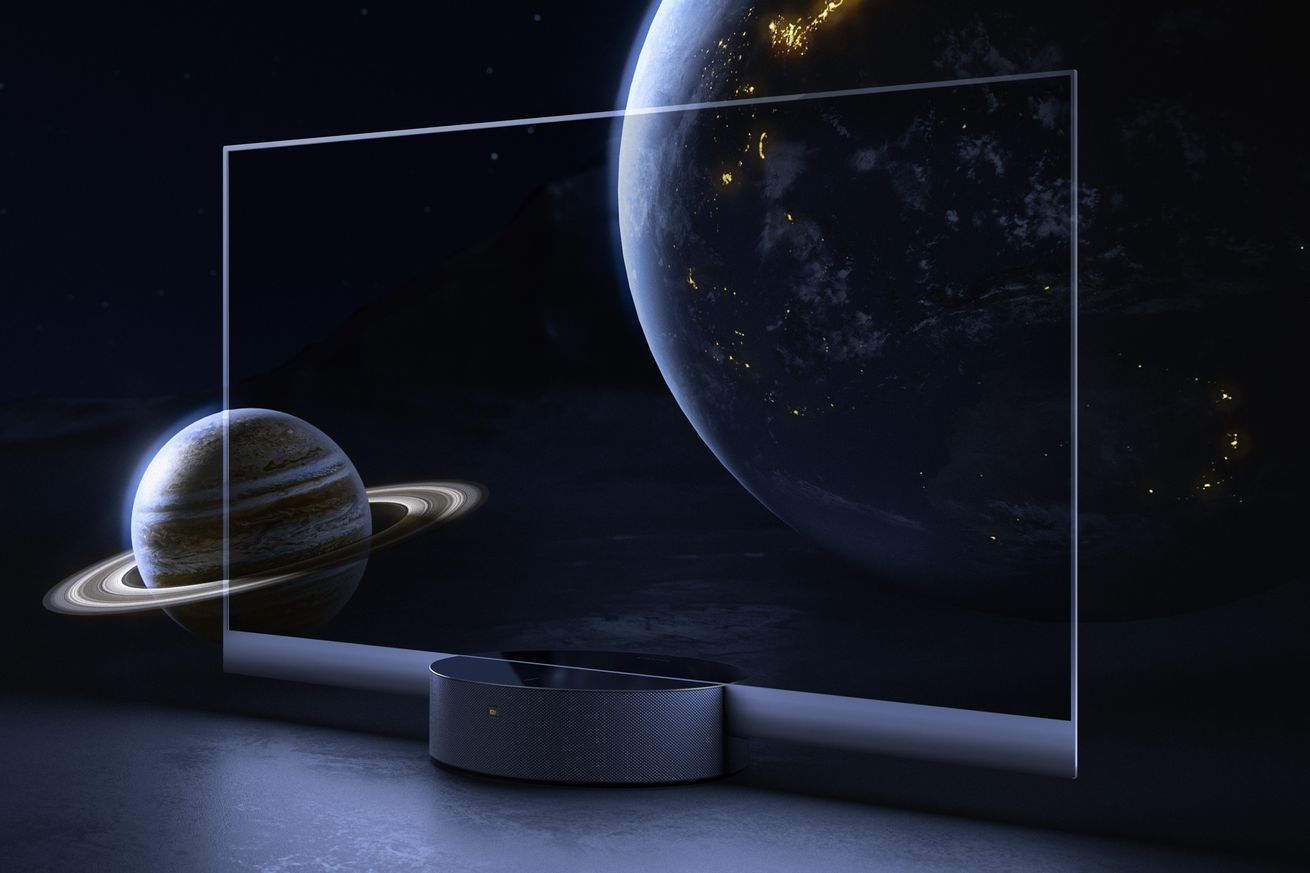 تلفاز OLED الشفاف الجديد من شاومي بكلفة 7000 دولار
