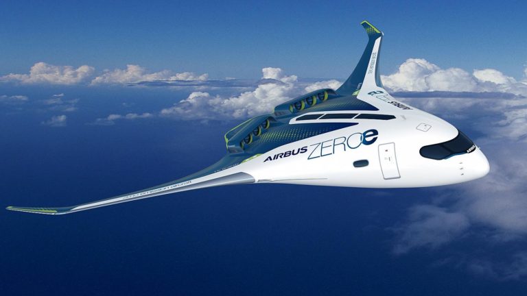 إيرباص تكشف عن تصاميم طائرة تعمل بالهيدروجين