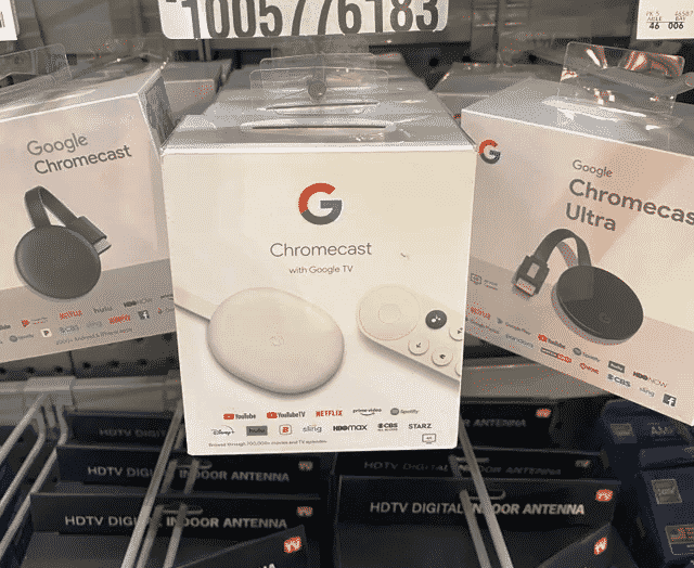 Google Chromecast الجديد يصل إلى المتاجر قبل الإعلان عنه