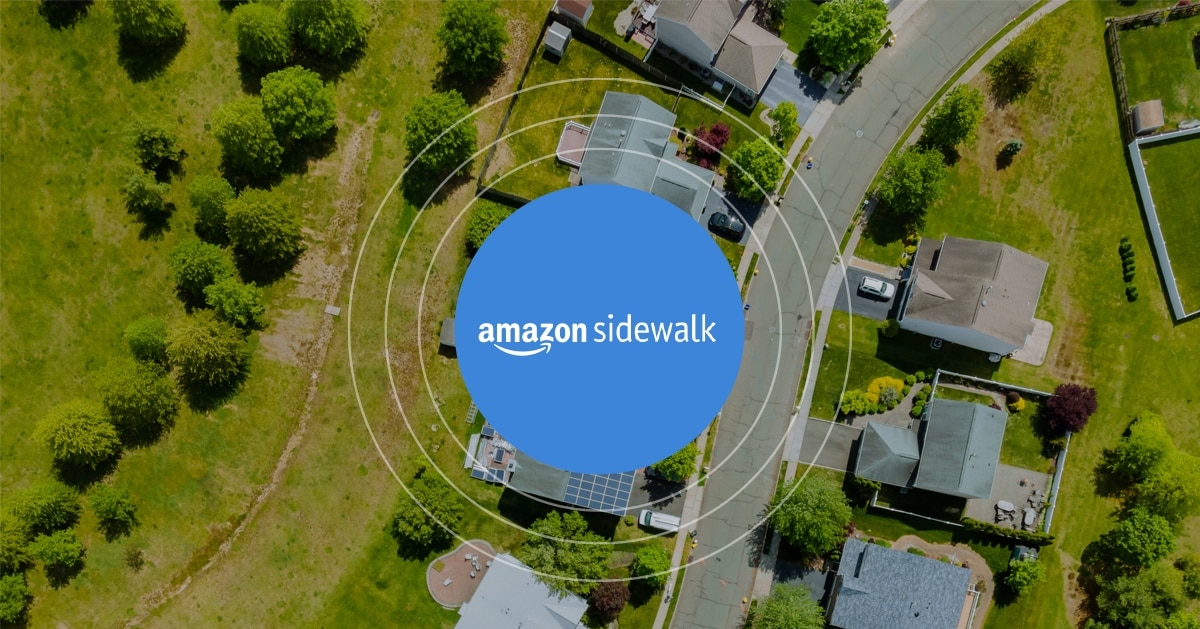Amazon Sidewalk .. نظام شبكة جديدة لتتبع المواقع