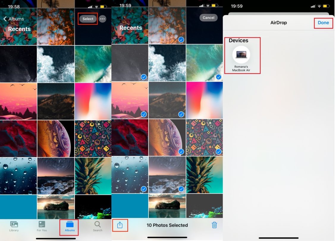 4 طرق تتيح لك نقل الصور من هاتف آيفون إلى حاسوب ماك بسهولة