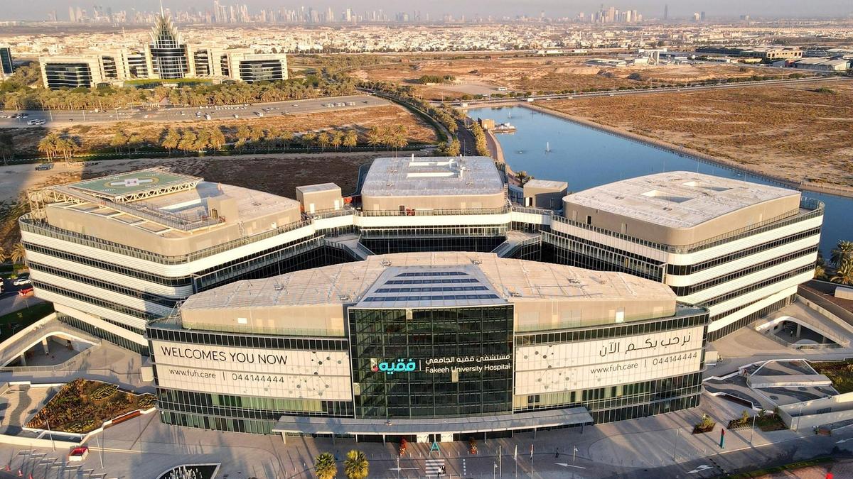 دبي تكشف عن مستشفى فقيه الجامعي الذكي