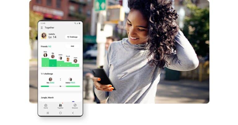 يمكنك استخدام تطبيق Samsung Health لتحدي أصدقائك بدنيًا.. إليك التفاصيل