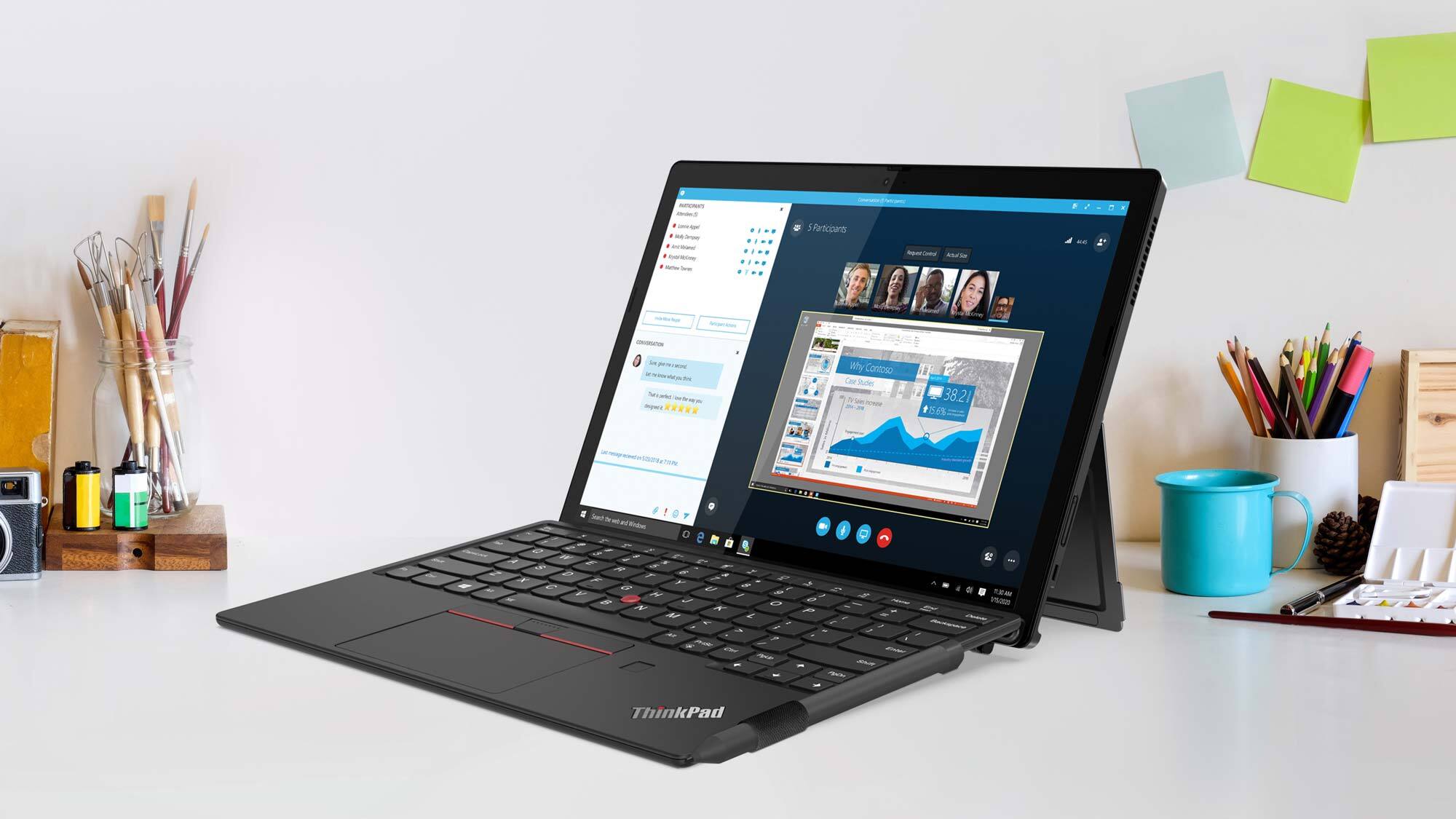 ThinkPad X12 Detachable .. حاسب محمول بشاشة قابلة للفصل