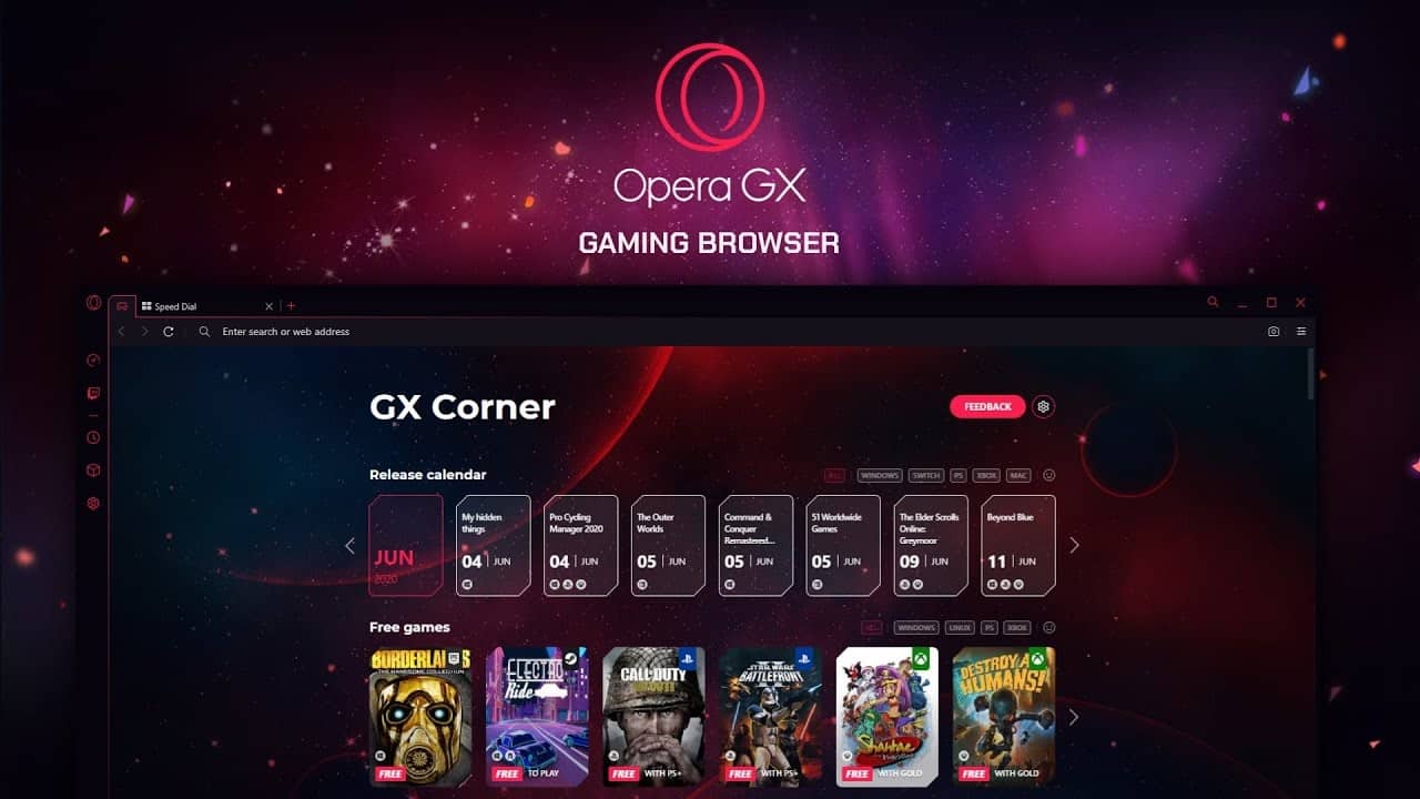 لماذا يجب عليك تجربة متصفح Opera GX عند ممارسة ألعاب الويب؟
