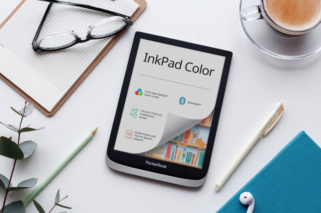InkPad Color .. قارئ إلكتروني مع شاشة E Ink الملونة