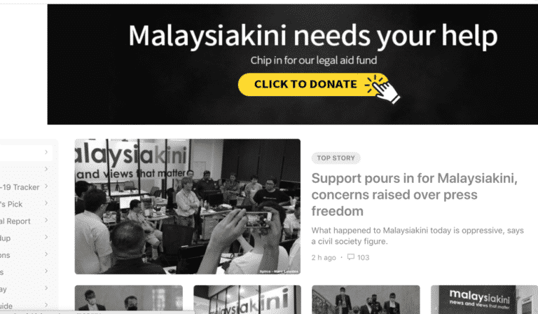 ماليزيا تفرض غرامة على موقع إخباري بسبب تعليقات القراء