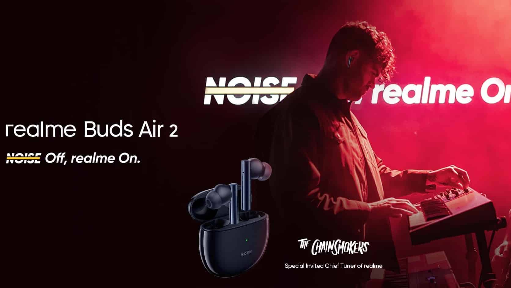 Realme Buds Air 2 تصل مع إلغاء الضوضاء