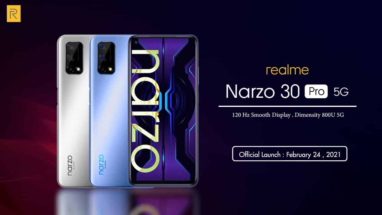 Realme تكشف عن Narzo 30 Pro و Narzo 30A