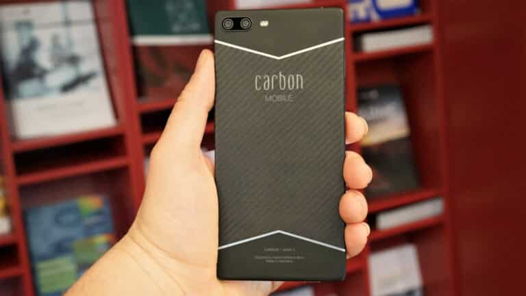 Carbon 1 MK II .. أول هاتف في العالم من ألياف الكربون
