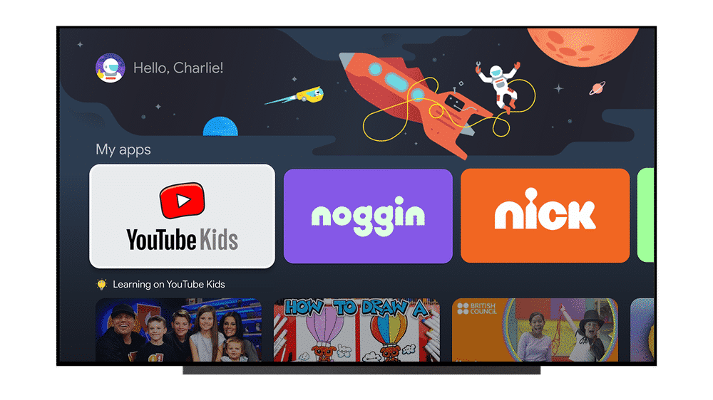 Google TV تضيف حسابات للأطفال هذا الشهر