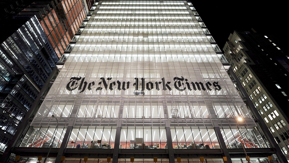 صحيفة نيويورك تايمز باعت أحد أعمدتها بصفته NFT